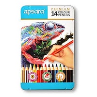 Apsara Color Pencils - Pack of Of 14 Pcs