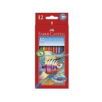 Picture of Faber-Castell Aquarelle Water Color Pencils, 12Shades