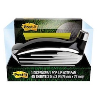 Picture of 3M Post-It Pop-Up Note Pad Dispenser, 45 Sheets, 76x76mm