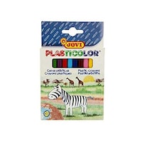 Picture of Jovi Plastic Crayons, 12Colours, 117mm