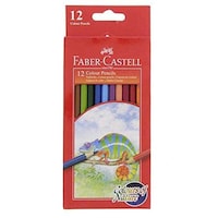 Picture of Faber-Castell Colour Pencils, 12 Pcs