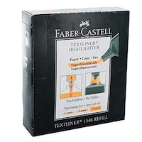 Faber-Castell Pack of High Lighter Pens, Orange - Pack of 10