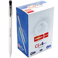 Gigis G4 Ballpoint Pen Blue, Black, 50 Pcs, 0.7mm