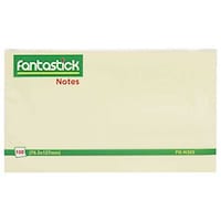 Picture of Fantastick Removable Self Stick Notes, Yellow, Postit04