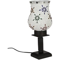 Picture of Afast Decorative Glass Table Lamp, AFST741891, 12 x 25cm, Multicolour, Pack of 1
