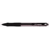 Picture of Mitsubishi Uniball Laknock Refillable Ballpoint Pens, Black, Set of 12