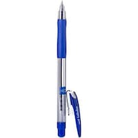 Picture of Mitsubishi Uniball Lakubo 1.0 mm Ballpoint Pens, SG100/10 B, Pack of 12, Blue