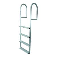 Amit Quality Straight Aluminum Hook Ladder, Silver