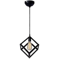 Picture of Afast Funky Stylish & Decorative Hanging Pendant Ceiling Lamp, AFST743347, 28 x 70cm, Black & Clear, Pack of 1