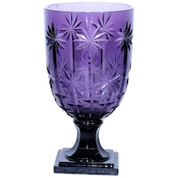 Picture of R S Light Hurricane Flower Pot, Purple, 13.5 x 25cm