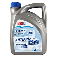 Brio -56 Degree Long Life Antifreeze, 3L, Blue