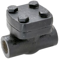 Picture of SANT Forged Steel Horizontal Check Valve, FSV-10A, Black
