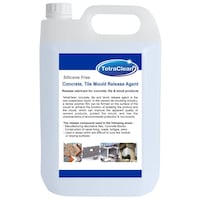 Tetraclean Silicone Free Concrete Tile Blocks and Mould Release Agent, 5litre