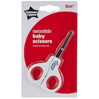 Tommee Tippee Essentials Baby Nail Scissors, 0m+, White