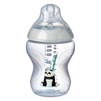 Picture of Tommee Tippee Closer to Nature Panda Feeding Bottle, 260ml, White