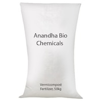 Anandha Bio Chemicals Vermicompost Fertilizer, 50Kg