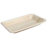 Nisarga Eco Products Rectangle Tray, NISECO741775, 11 x 6inch, Beige