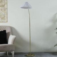 Pan Hanson Floor Lamp, Gold