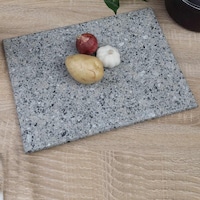 Pan Granite Chopping Board, Grey, 40 x 30 x 2cm