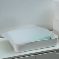 Picture of Pan Ancil Rectangle Storage Box, White