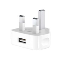 Wall Charger USB Adapter Plug For iPhone 5 / 4S / 4 / iPod Touch 5, White