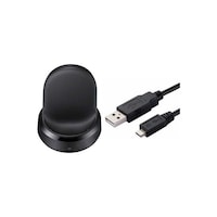 Wireless Power Charger Dock for Samsung Gear S3, Black