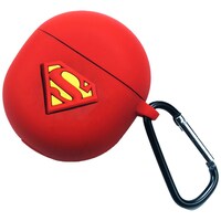 Picture of Mutiny OnePlus Silicone Superman Logo Earbud Case Cover, MU481822, Red