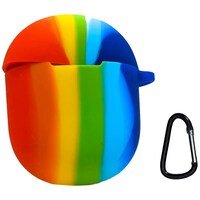 Boat Silicone Earbud Case Cover, MU481943, Airdopes 381/383, Rainbow