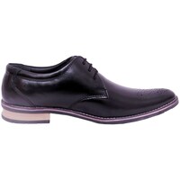 Empression Men's Leather Formal Shoe with Brogue on Toe, EMPS805726,  Black