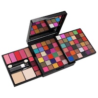 Picture of Fashion Colour Professional and Home Makeup Kit, 75 Shades, 393.1 gm, Multicolour