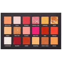 Fashion Colour Desert Rose Eyeshadow Palette, 18 Shades, 300 gm, Multicolour