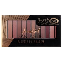 Fashion Colour Jersy Girl Fantastic Eyeshadow Palette, 12 Shades, 24 gm