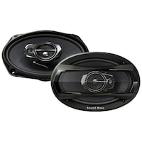 Picture of Sound Boss 3-Way Performance Auditor Coaxial Car Speaker, SB-6979, Black