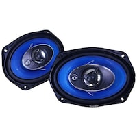 Picture of Sound Boss Rear 3-Way Performance Auditor Coaxial Car Speaker, SB-B6901, Black