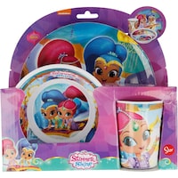Picture of Disney Shimmer And Shine Palace Melamine Set without Rim, Pack of 3pcs