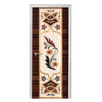 Picture of Creative Print Solution Floral Door Sticker, BPDW_218, 30 Inches, Multicolour