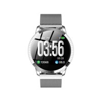 MiYou Water Resistant Smart Watch, Silver