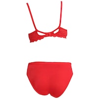 Picture of FIMS Women's Cotton Lingerie Set, NKR86447, Red