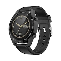 G-Tab GT1 Smart Watch with Bluetooth Calling, Black