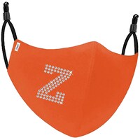Picture of eWeft Fancy Serowski Work Alphabet Z Design Mask, 2 Layer, Orange