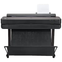 Picture of Hp Designjet Compact Large Format Plotter Printer, T650 36, Black