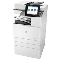 Picture of Hp Color Laser Jet Managed MFP Printer, E87650DU, White and Black