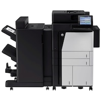 Picture of Hp Enterprise Flow Multifunction Laserjet Printer, M830Z, Black