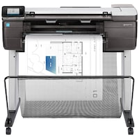 Picture of Hp 24-In Multifunction Designjet Printer, T830, Black and white