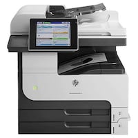 Picture of Hp Enterprise Multifunction Laserjet Printer, M725DN, White and Black