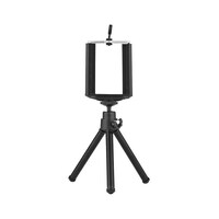 Picture of 2-Section Extendable Mini Tabletop Tripod Adjustable Phone Holder, Black