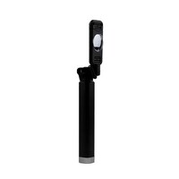 Selfie Stick Monopod with HD Rear-view Mirror, Black