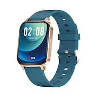 Smart Bracelet Sports Watch with Music Control for Android & iOS, Blue & Gold