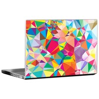 Picture of PIXELARTZ Abstract Pattern Printed Laptop Sticker, PXL0460774, Multicolour