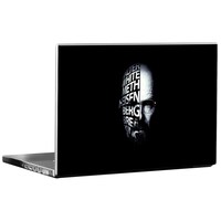 Picture of PIXELARTZ Breaking Bad Printed Laptop Sticker, PXL0461208, Black & White